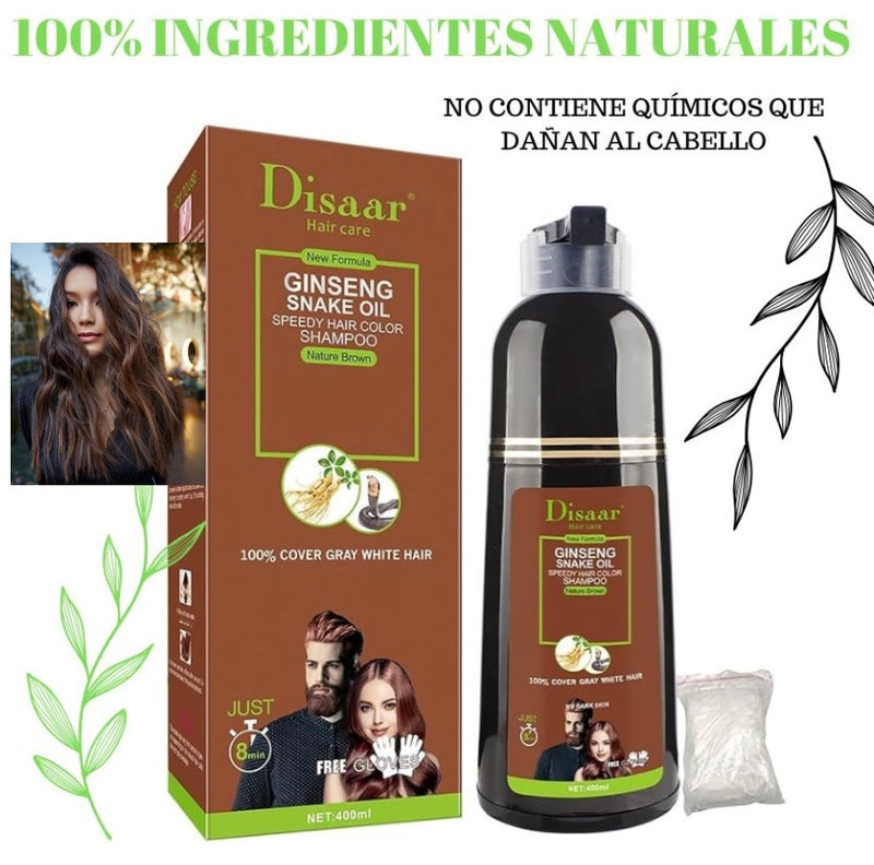 💖 Shampoo cubre canas 400ML💖 Duración de 7 a 12 meses