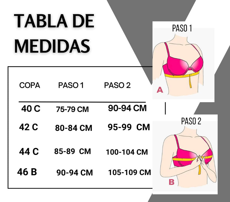 💕Sostén levanta bustos y elimina rollitos laterales💕