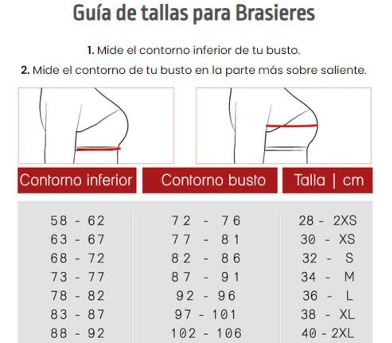 ✨Sostén aplana rollitos laterales y levanta bustos✨