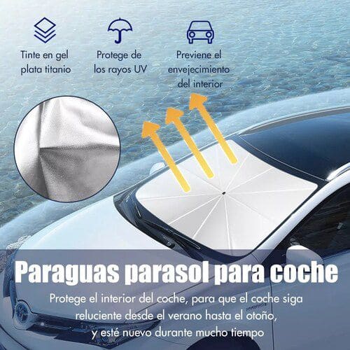 Parasol Plegable Para Auto- PROTECCIÓN TOTAL