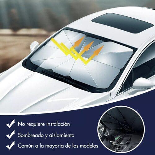 Parasol Plegable Para Auto- PROTECCIÓN TOTAL