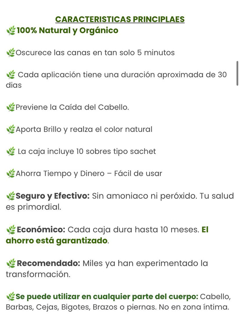 🤩BLACK HAIR DEXE- Shampoo cubre canas X10🤩