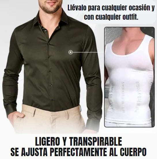 🔥CEOERTY- Camiseta Adelgazante Para Hombre